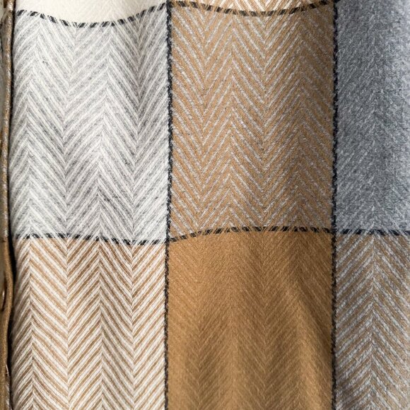 Vintage Phil Carry Window Pane plaid Pencil Skirt S - Picture 4 of 8